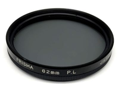 Prisma Polfilter P.L Filter 62mm Kreisförmig Filtergewinde M62