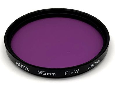 Hoya Farbfilter FL-W Lila Purple Korrekturfilter Filter 55mm Kreisförmig M55