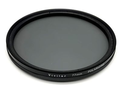 Vivitar Polfilter Polarazing Filter 77mm Kreisförmig Filtergewinde M77