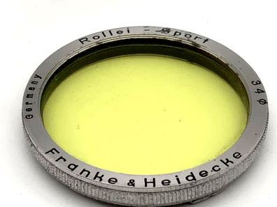 Rollei Farbfilter Sport Gelb yellow für Rolleiflex f/2.8 Xenotar/Planar (R II)