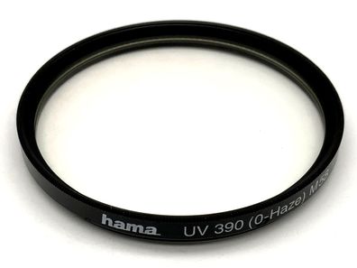 Hama UV 390 (0-Haze) (IV) Filter 58mm Kreisförmig Filtergewinde M58
