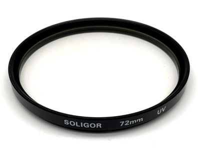 Soligor UV Filter 72mm Kreisförmig Filtergewinde M72