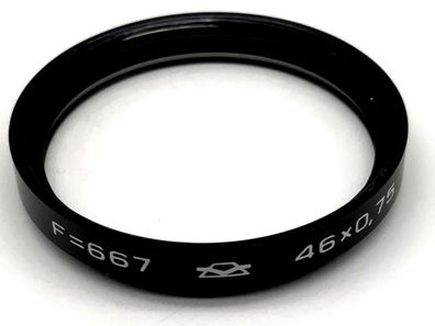 Zenit Close-Up F=667 Nahlinse 46x0,75 Filter 46mm Kreisförmig Filtergewinde M46