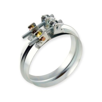 Breitbandsickenschelle 45 mm, verzinkt mit Schraubverschluss / (Durchmesser (innen))