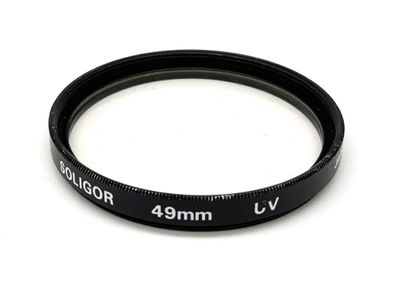 Soligor Uv Filter Filter 49mm Kreisförmig Filtergewinde M49