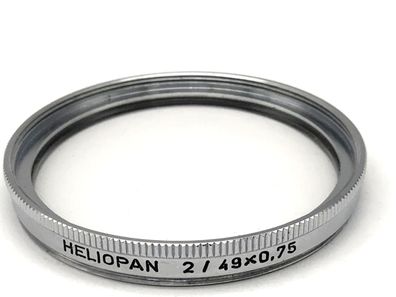 Heliopan Nahlinse Close-Up Macrolinse 2/49x0,75 Filter 49mm Kreisförmig M49