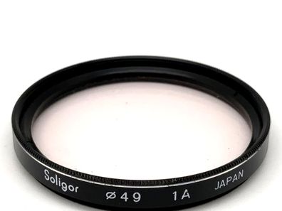 Soligor Skylight 1A Filter 49mm Kreisförmig Filtergewinde M49