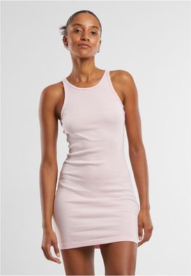 Urban Classics Damen Kleid Ladies Washed Rib Jersey Dress TB7475