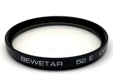 Bewetar UV Filter 52 E UV-Haze 1x Filter 52mm Kreisförmig Filtergewinde M52