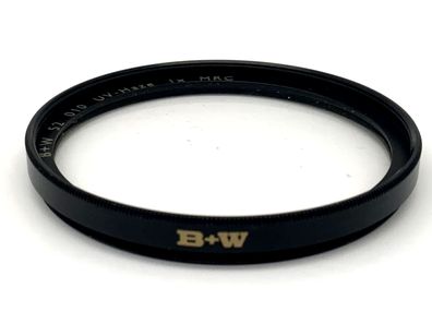 B+W UV Filter 010 UV-Haze 1x MRC F-PRO Filter 52mm Kreisförmig Filtergewinde M52