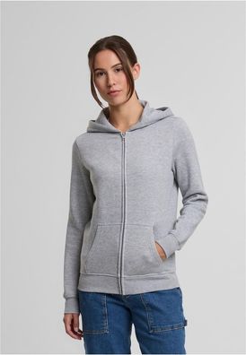 Urban Classics Damen Ladies Basic Essential Zip Hoody TB8005