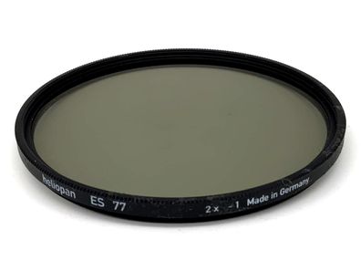 Heliopan Graufilter ES 77 2x -1 Filter 77mm Kreisförmig Filtergewinde M77