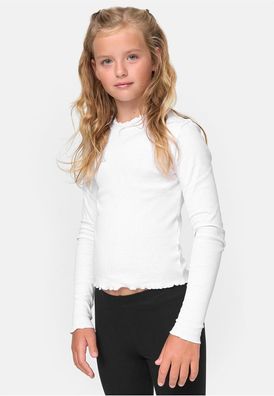 Urban Classics Mädchen Girls Short Rib Longsleeve 3 Pack UCK3996B