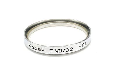 Kodak Korrekturfilter F VII/32 -OL Filter 32mm Kreisförmig Filtergewinde M32