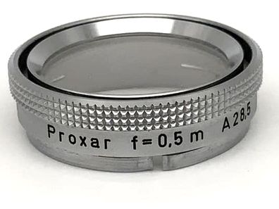 Carl Zeiss Nahlinse Proxar f=0,5m 909 Steckfilter Slip On Filter 28,5mm