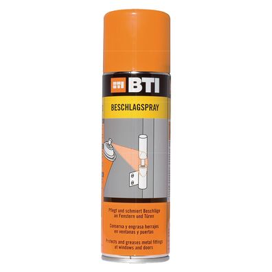 BTI Beschlagspray 0.4 LTR Fensterpflege Türenpflege Verschleißschutz Metall