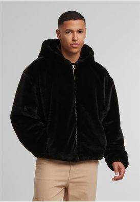Urban Classics Full Zip Faux Fur Hoodie TB7932