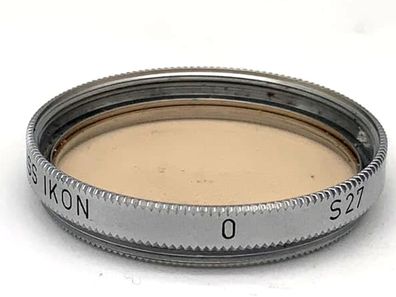 Zeiss Ikon Korrekturfilter 0 S27 Ikolor C 1x Filter 27mm Kreisförmig M27