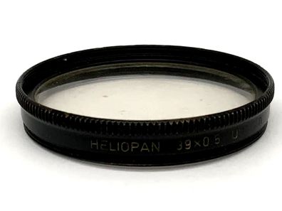 Heliopan Uv-Filter 39x0,5 UV -0 Filter 39mm Kreisförmig Filtergewinde M39