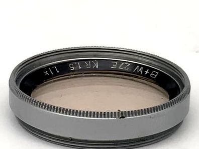 B+W Korrekturfilter KR 1,5 1,1x 27E Filter 27mm Kreisförmig Filtergewinde M27