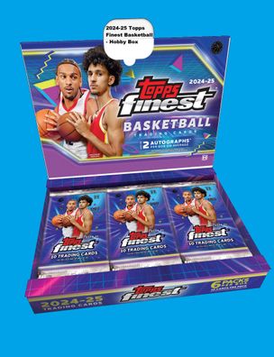 Topps 2024-25 Basketball Finest Hobby Box