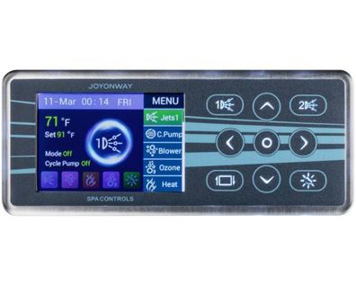 Joyonway PB555 Bedienpanel – Touch-Steuerfeld für Whirlpool & Spa