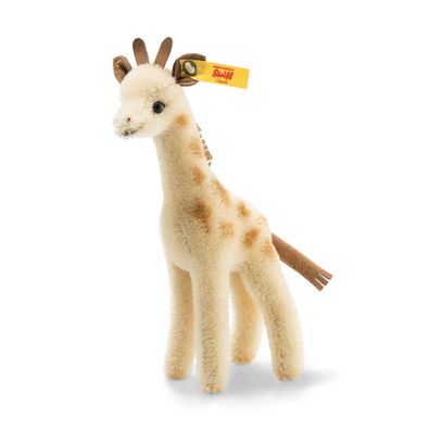 Steiff Classic 026942 Wildlife Giraffe 16cm Mohair Geschenkbox