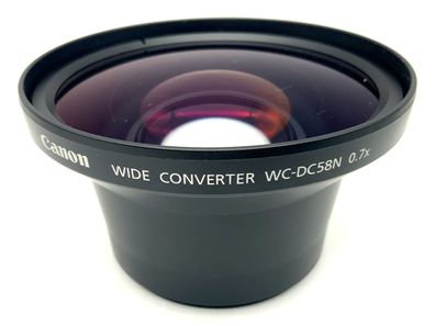 Canon WC-DC58N Wide Converter 0.7x extender Konverter (58mm)
