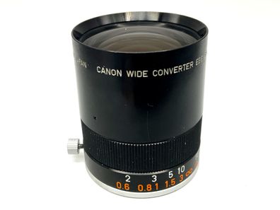 Canon 6.5-26mm 1:1.7 wide Converter C-8 extender (für Auto Zoom 8 EEE)