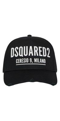 Dsquared2 Ceresio 9 Milano Baseball Cap Schwarz Unisex