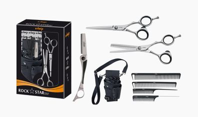 Scherenset e-kwip Starter-Set Rockstar(ter) 5,0 + 5,5 Zoll