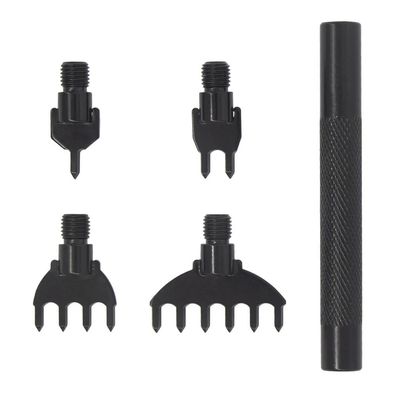 Diamond Reihenlocheisen- / Chisel-Set, in 3 Größen, für diverse Lederarbeiten