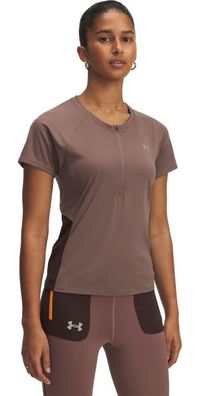 Under Armour Damen Sportshirt Trail Run Zip T-Shirt 1389607
