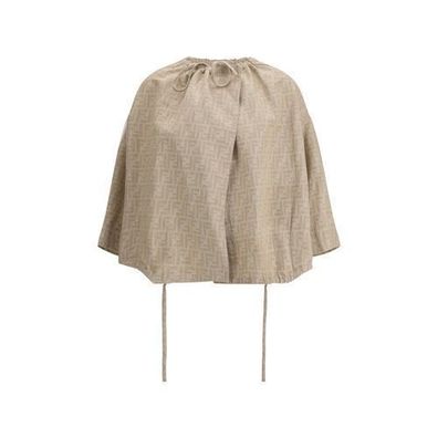 Fendi Beige Cotton Cloacks