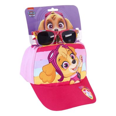 Paw Patrol Skye Kinder-Set – Cap & Sonnenbrille 51 cm mit UV-Schutz