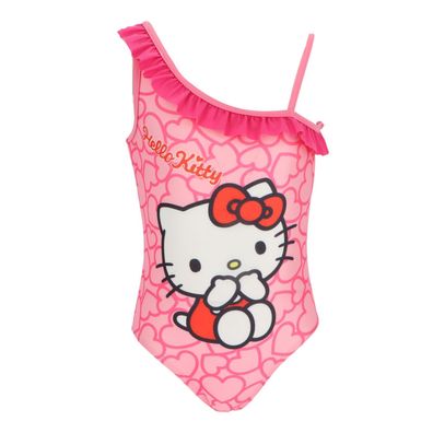 Hello Kitty Kinder Badeanzug – Komfortabler Einteiler für Pool & Strand