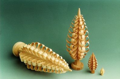 Weihnachtsdekoration Spanbaum Höhe ca 20 cm NEU Weihnachten Weihnachtsbaum Holz