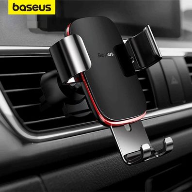 Baseus Auto Handy Halterung Metall KFZ Automatik Clamp Lüftungsgitter Halter DHL