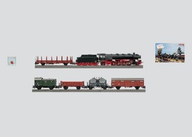 Maerklin 29625 Dampflok BR 41 334 DB mit 5 Güterwagen Spur H0