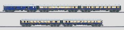 Maerklin 4228 Wagen-Set Rheingold DRG 5-tlg. Innenbele Spur H0