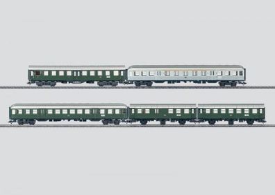 Maerklin 42756 Wagenset Nahverkehr DB Set 5-Personenwag Spur H0