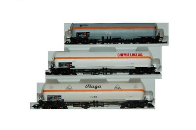 Roco 44073 Tankwagen Set 3 teilig Neu unbespielt fü Spur H0