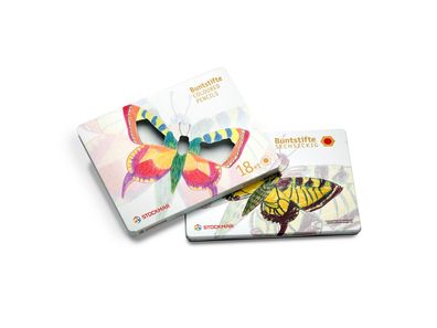 Stockmar Sortiment 6-eckig 18 Farben FSC® 100