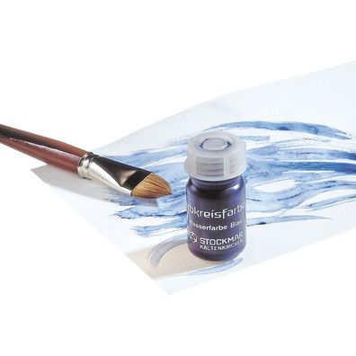Stockmar Farbkreisfarbe Blau 50ml
