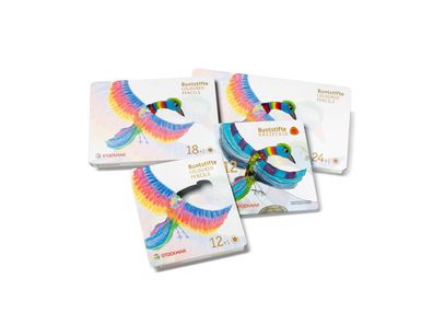 Stockmar Sortiment 3-eckig 12 Farben FSC® 100