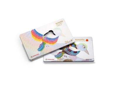 Stockmar Sortiment 3-eckig 24 Farben FSC® 100