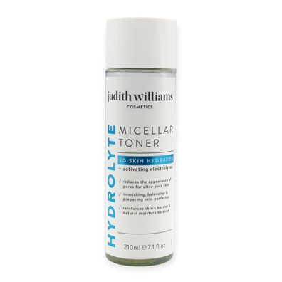 Judith Williams Hydrolyte Micellar Toner 210ml I 3-in-1 Gesichtswasser mit Mizellen