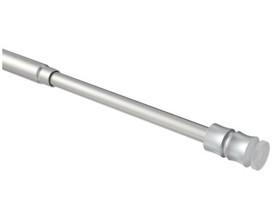 Interdeco Klemmstangen Silbergrau 8 mm Ø ausdrehbar Flexo