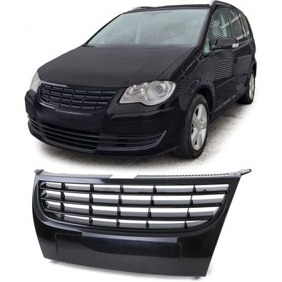 Kühlergrill ohne Emblem Schwarz passend für VW Touran GP 2006-2010