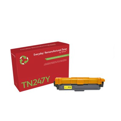Xerox Toner Everyday Brother TN247Y Yellow Remanufactured
